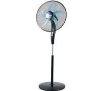Ardes ar5ea50pb Easy 50P Ventilateur à pied large base 5 pales 50 cm 3 niveaux de vitesse, Noir G