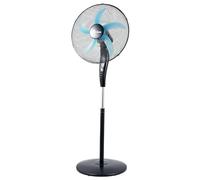 Ardes Ventilateur sur pied EASY 50PB 50 cm 5 pales 3 vitesses oscillant réglable Noir/Bleu