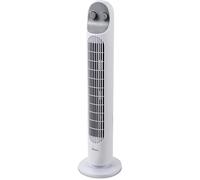 Ardes AR5T801 Ventilateur de Tour Blanc 3 Vitesses avec Minuterie et Oscillation 45W 815mm