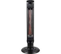 Ardes AR4B03 Chauffage électrique d'ambiance Indoor Noir 1000 W Ventilateur de chauffage infrarouge