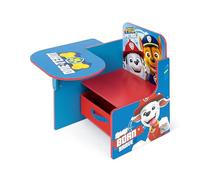 ARDITEX - Chaise-Bureau Enfant en Bois avec bac Textile de La Pat’ Patrouille Paw Patrol - 62x30x60cm - Couleur Bleue - Idéal pour Les Loisirs créatifs, Les devoirs ou Le Jeu.