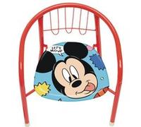 ARDITEX Chaise en métal Mickey Mouse Rouge G