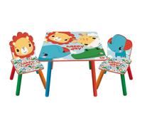 Table pour enfants en bois + 2 chaises FISHER PRICE, FP10298