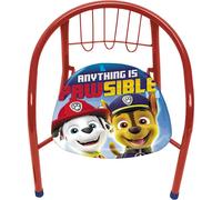 Arditex Chaise en métal PW13031 Nickelodeon - Pat Patrouille 35,5×30×33,5 cm Rouge