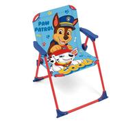 ARDITEX Chaise Pliante avec accoudoirs Chase et Marcus de La Pat’ Patrouille - 38x32x53cm - Adaptée au Jardin, Camping, Plage ou Montagne - Idéale pour Enfants.