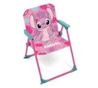 ARDITEX Chaise pliante pour enfant Angel de Lilo et Stitch, rose, 32 x 38 x 53 cm, max. 30 kg