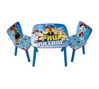 Table enfant en bois avec chaises bleu- Paw Patrol