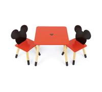 Arditex – Ensemble table et 2 chaises pour enfants Mickey Mouse – Licence officielle – Orange