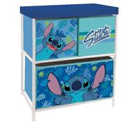 Arditex Lilo & Stitch Disney 3 Drawer Storage Shelf Bleu Enfants