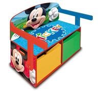 Arditex – Panier de rangement 3-en-1 Disney Mickey – Multicolore – Taille unique