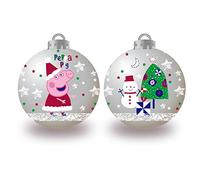 ARDITEX PP14018 Lot de 6 Boules de Noël Ø 8 cm