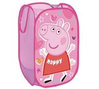 Panier à linge - PEPPA PIG - 36x36x58cm - Multicolore - Pratique - Pliable