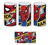 Arditex Tirelire Marvel Metal L 10x10x17.5 Cm Spiderman