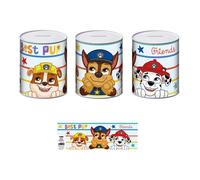 Arditex Tirelire Paw Patrol Metal M 10x10x12 Cm