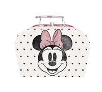 ARDITEX, Minnie Mouse Boite Rangement Enfant, Valisette en Carton avec Poignée, Mallette pour Enfants Idéale pour Ranger des Jouets, des Crayons, des Feutres et des Peintures, 9,5 x 7 x 15 cm