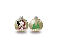 Arditex WD13424 Lot de 10 Boules de Sapin de Noël Ø 6 cm Disney-Mickey