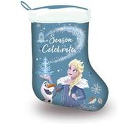 ARDITEX WD13427 Chaussette de Noël 42x32cm de DISNEY-Frozen II Bleu G