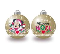 ARDITEX WD14011 Lot de 6 Boules de Noël diamètre 8 cm de Disney-Minnie