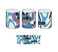 ARDITEX WD15612 Tirelire en métal Disney-Lilo & Stitch 10 x 12 cm