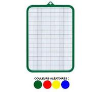 Ardoise plastique effaçable à sec 19x26cm