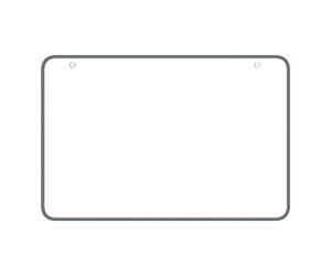 Ardoise blanche double face Velleda - 60 x 90 cm
