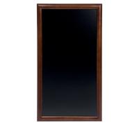 Securit Tableau blanc mural LONG 56 x 100 cm, marron foncé