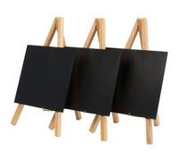 Ardoise de table MINI avec trépied, hêtre