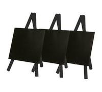 Ardoise de table MINI avec trépied, noir