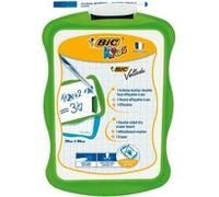 Ardoise effaçable double façe Bic Velleda avec feutre Bleu Modèle aléatoire G