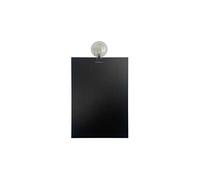 Ardoise en PVC de noire au format A5 (21 cm x 14,8 cm)