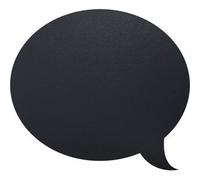 Ardoise murale SILHOUETTE 'Bulle'
