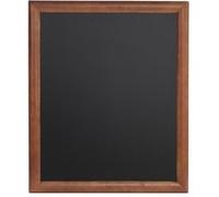 Securit Tableau noir WBU-DB-50 50 x 60 cm cadre bois brun foncé