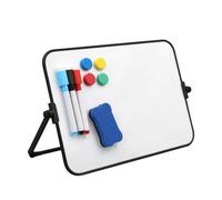 Ardoise Tableau Effacable Mini Chevalet Petite Blanche Magnétique Tableau Blanc Effacable Sur Pied Tableau Mémo Pour La Maison Double Face Effaçable A3 A4 (White,A4(21x30cm))