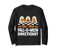 are You Fall O Ween Directions Professeur d'halloween Manche Longue