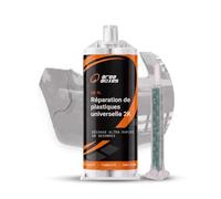 AreaBoxes Colle Bi-Composant Plastique | Prise 30 Sec | 50 ml | Extra Forte · Scelle, Remplit et Colle · Poncer et Peindre à 30 Min · Sans Pistolet