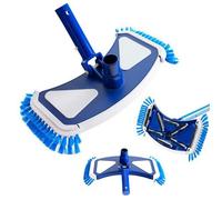 AREBOS aspirateur pour Piscine | avec système de Clip | Raccord pour Tuyau de Piscine Ø 32/38 mm | Brosse de Piscine