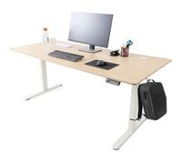 AREBOS Bureau électrique 180 x 80 cm réglable en hauteur avec fonction mémoire beige