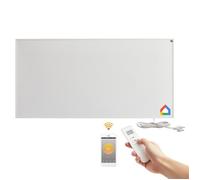 AREBOS Chauffage infrarouge avec WIFI & thermostat | 700 W | chauffage électrique | minuterie | matériel de montage inclus