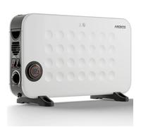 AREBOS Convecteur 2000 W |chauffage électrique avec 3 réglages de chaleur |chauffage électrique mobile à économie d'énergie |Blanc