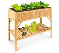 AREBOS lit surélevé étagère en bois jardinière cadre froid légumes herbes fleurs balcon