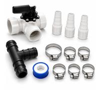 AREBOS Kit by-pass piscine | Universel pour les chauffe-eau solaires