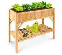 AREBOS lit surélevé étagère en bois jardinière cadre froid légumes herbes fleurs balcon