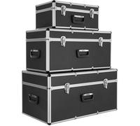 AREBOS Lot de 3 valises de Transport | Volume Total de 200 L | 47 cm x 26 cm x 22 cm | 68 cm x 31 cm x 32 cm | 73 cm x 38 cm x 36