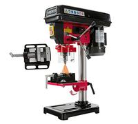 Arebos Perceuse à colonne 500 W | Avec système d'alignement laser | Réglage de table : 45 degrés - 0 - 45 degrés | 5 Vitesses différentes | Plage de Serrage: 1,5-13 mm