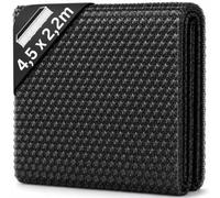 Arebos Pool bâche/Couverture Solaire | Bâche Solaire carrée Ø 4,5 x 2,2 m Noir | Bâche Solaire épaisseur 120 µm | Rouleau Solaire découpable | Chauffage de Piscine pour Chauffer l'eau