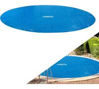 AREBOS Pool bâche Solaire | Bâche Solaire Ronde Ø 3,66 m Bleu | Bâche Solaire épaisseur 120 µm | Bâche Solaire de Piscine