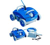 AREBOS Robot de piscine automatique | Poolrunner pour piscines jusqu'à max. 50 m³ | Aspirateur de piscine | 2 modes de nettoyage