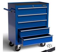 AREBOS - Servante d'atelier Trolley - 5 tiroirs
