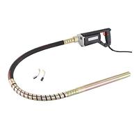 Arebos Vibrateur à Béton Interne Cylindrique Vibrante Pour Beton | 580W | 1,5m | Poignée Pistolet | Portable