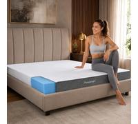 Arensberger Matelas Anna 90x200 cm Hauteur 13 cm | NANOCELL® Gel-Mousse | Fermeté moyenne H3 | Housse premium 240g/m² | Lavable à 60°C | Matelas en mousse froide 90x200 | Note 1,1 | Certifié Öko-Tex